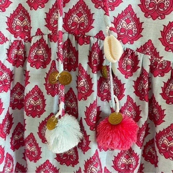 ZARA PRINTED OVERSIZED DRESS Multicolored Sz Small - Picture 10 of 14